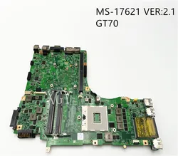 Carte mère non intégrée pour ordinateur portable MSI GT70, MS 1762 MS 17621 VER 2.1, DDR3, 100% testé ok 