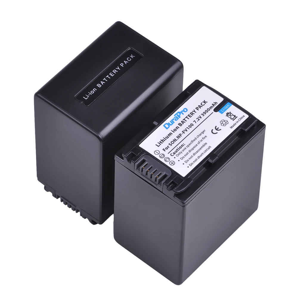 Bateria Mais Carregador para Sony Lcd Hdr-cx900 Hdr-cx760 Hdr-pj820e Fdr Ax30 Ax33 Ax40 Ax45 Ax53 np Np-fv100 Fv30 Fv50 Fv60 Fv70 Fv100 - Image 2