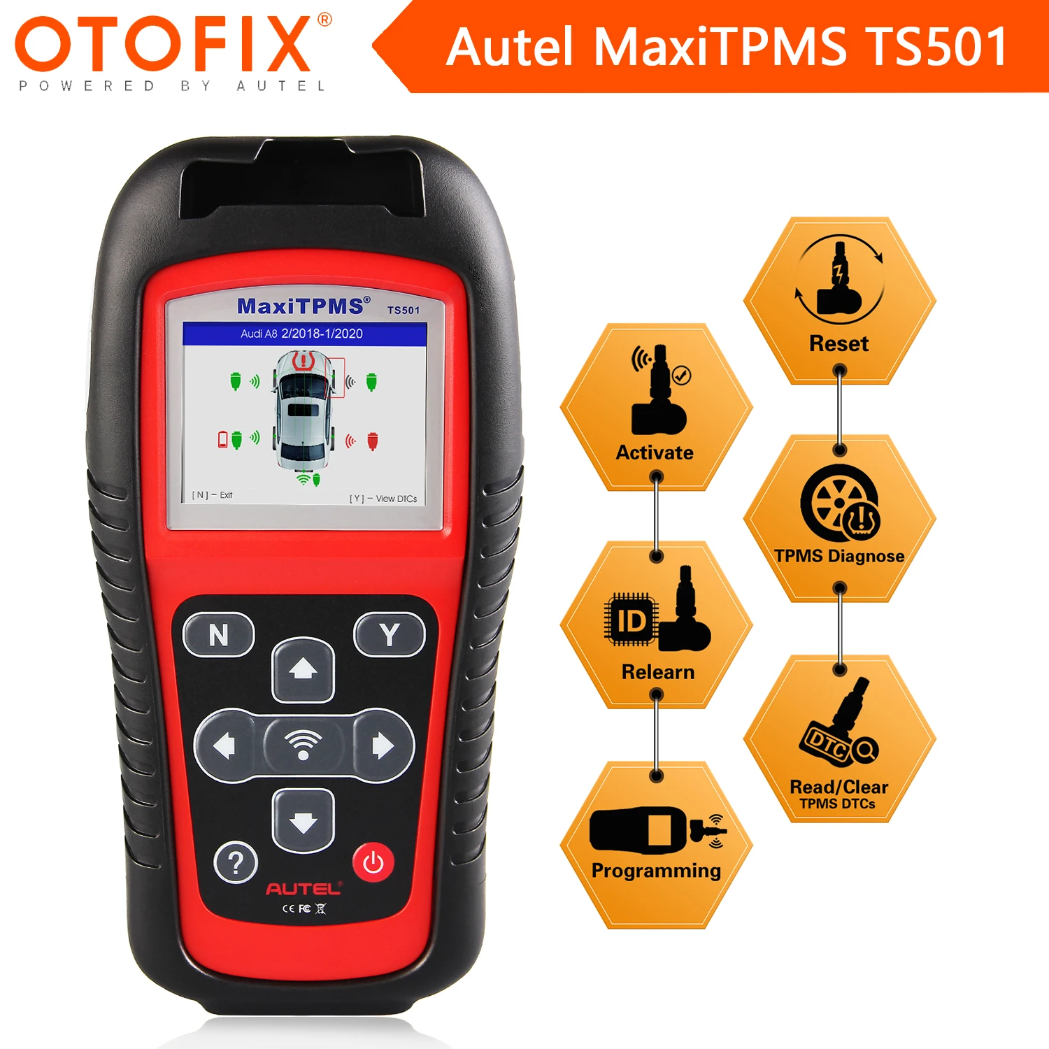 AUTEL TS501  TPMS サービスツールよろしくお願い致します