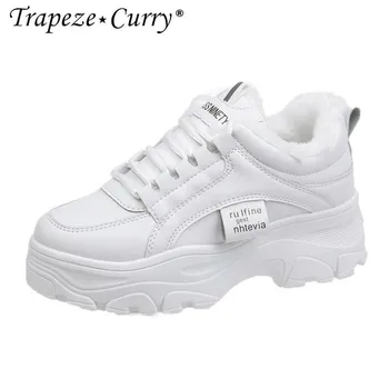 

New listing hot sale women winter Plus velvet Cotton shoes sports shoes running shoes T1A09