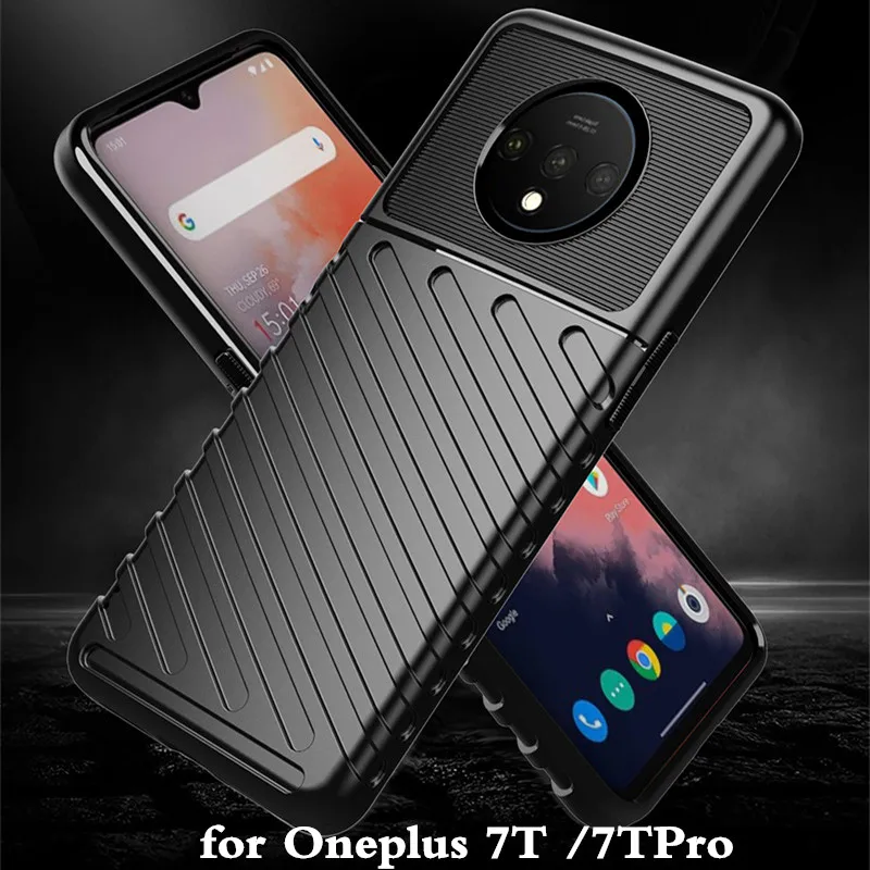 Для Oneplus 7 T Чехол 7 T Pro чехол TPU для Oneplus7t 7tpro задняя крышка Coque One Plus 7 T противоударный 1+ 7t MOFi противоударный полный край