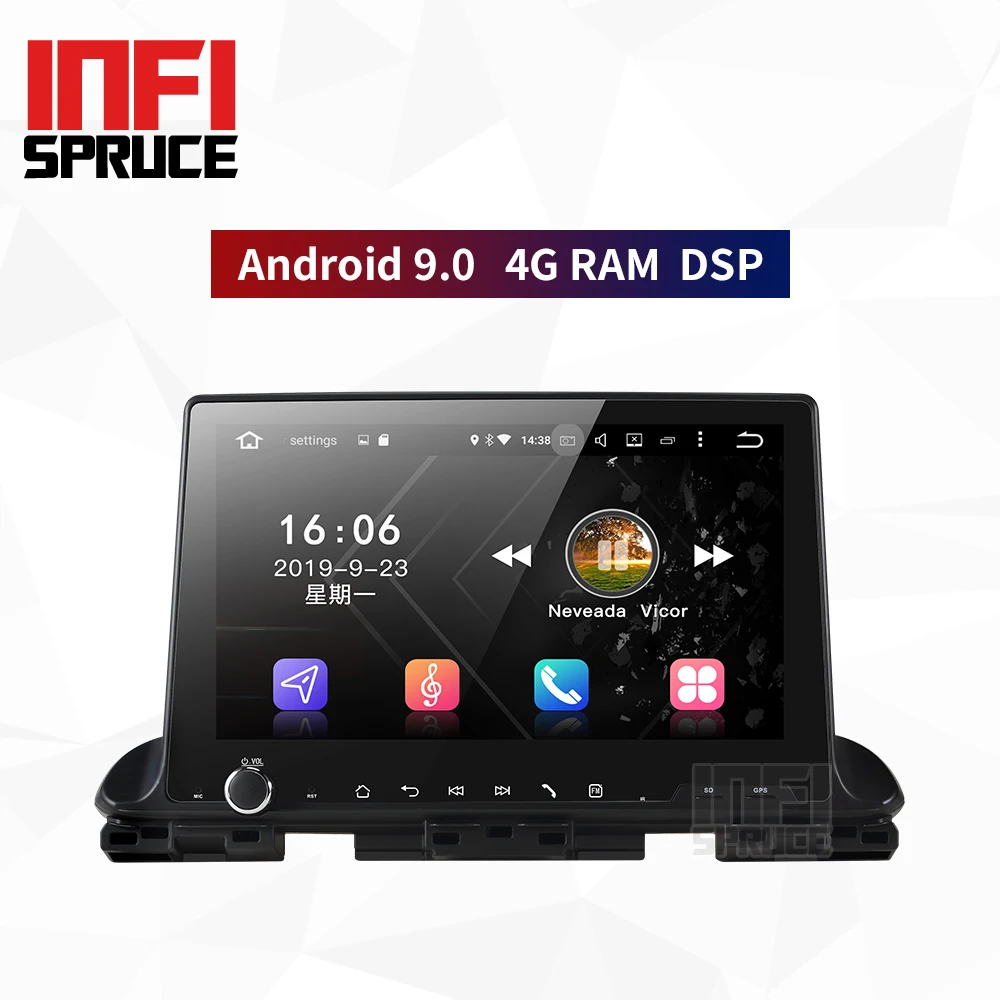 4G RAM Android 9 0 автомобильный dvd для Kia CERATO K3 2018 2019 GPS с автомобильным Радио стерео