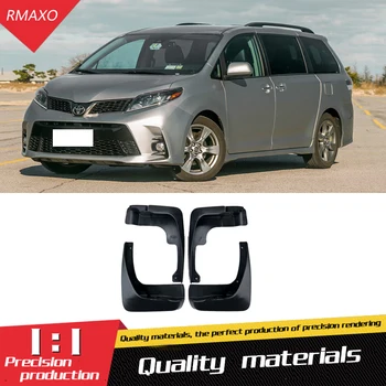 

For Toyota Sienna 2018-2019 Mudflaps Splash Guards Front rear Mud Flap Mudguards Fender Modified special