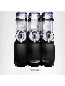 

Most popular 15L*3 jars snow slush ice making machine automatic three cylinders snow mud melting machine manufacture price
