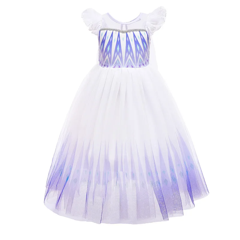 Kids, Princess, Dresses, Anime, Cosplay, Queen, Elsa, Anna, Girls, Dress, Summer, Elegant, Carnival, Birthday, Party, Dress, Children, Costumes (5)
