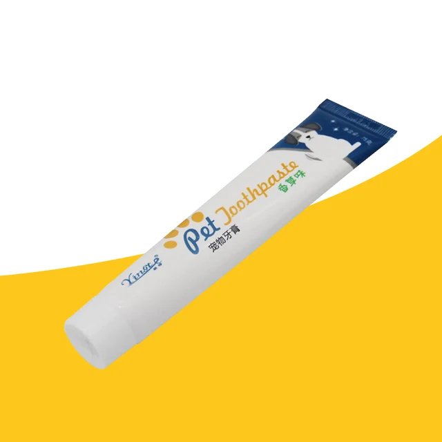 Pet Dog Toothpaste Vanilla Flavor Tooth Paste Dog Healthy Teeth Brushing Cleaner For Finger Tooth Back Up Brush Care Cat 2 1