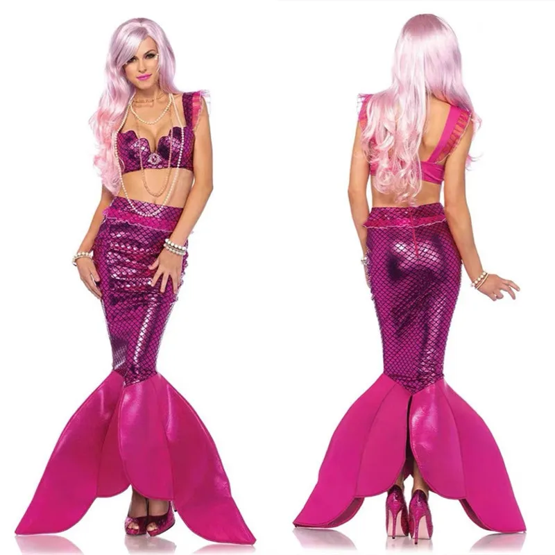 

Cosplay Halloween Clothing Europe And America Sexy Mermaid Princess Dress Stage Catwalks Studio Filming Service Mermaid