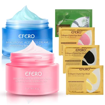 

EFERO Hyaluronic Acid Moisturizing Cream Remove Melasma Dark Acne Spots Melanin Whitening Face Cream Freckle Treatment Day Cream