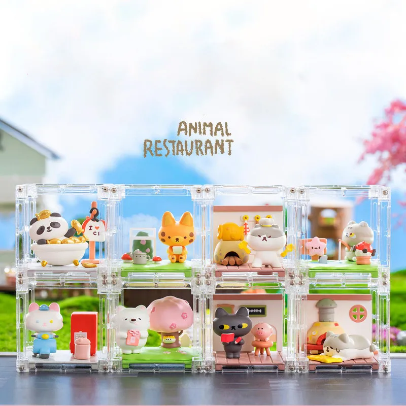 Игрушки в виде животных для ресторана игрушки фигурки героев сюрприз загадка