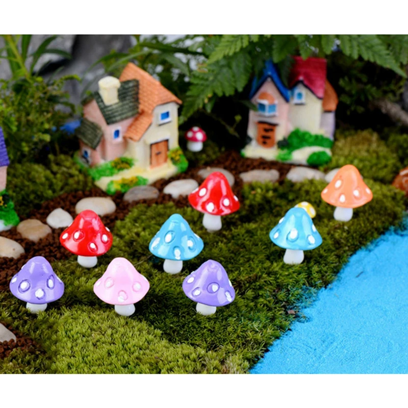 Snowman Snail Owl Animals Miniatures Figurines Mini Craft Figurine Plant Pot Garden Ornament Miniature Fairy Garden Decor DIY