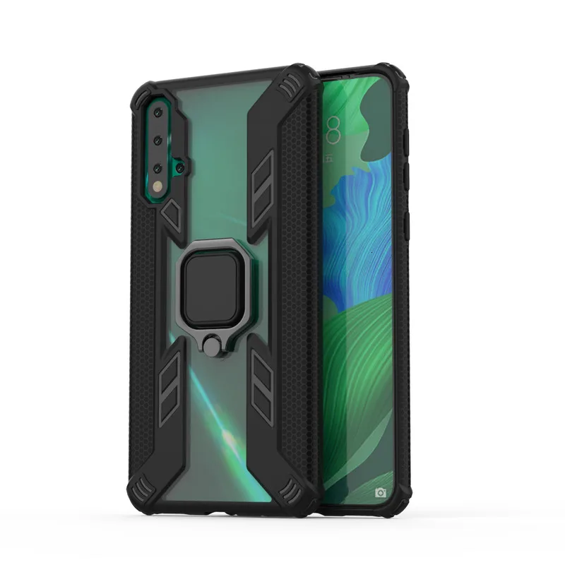 Гибридный бронированный чехол для Huawei P30 Pro LiteMate 20 Nova 5 Y6 P Smart 2019 магнитный