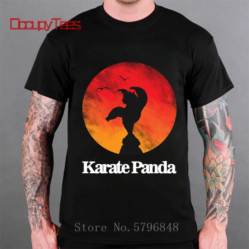 2020 Hajime MiyaGi &amp Эндшпиль Andy Tai Chi Panda Tops Tee T Shirt Russian Hip Hop Band Gyms Fitness Kung Fu Master T-Shirt |