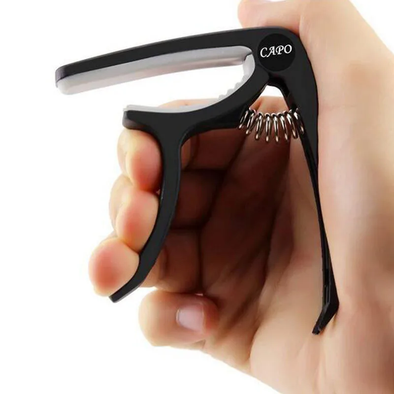 Guitar Capo Plastic Guitar Capo for Acoustic Electric Guitars Classic Guitar Capo Ukulele Bridge Pin Puller