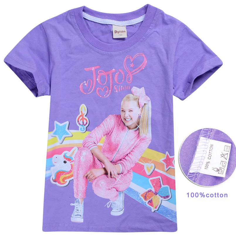 Jojo Siwa/Новинка; летнее платье для девочек; детская одежда; одежда для сна; платье принцессы на день рождения с бантом для волос; Радужная ночная рубашка; костюмы