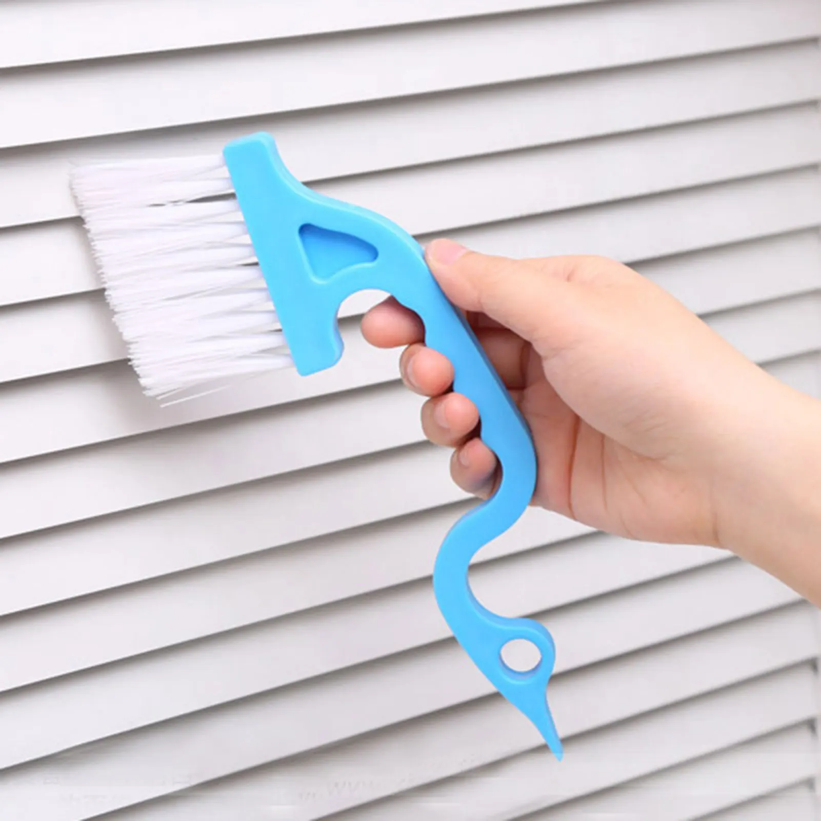 Crevice Groove Cleaning Brush Trench Window Door Cleaning Gap Dust Cleaner  Slide