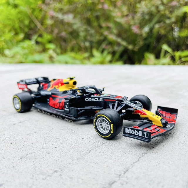 Bburago 1:43 2021 F1 Red Bull Racing RB16B 33# Max Verstappen 11# Sergio Perez Formula one Simulation alloy super toy car model 2