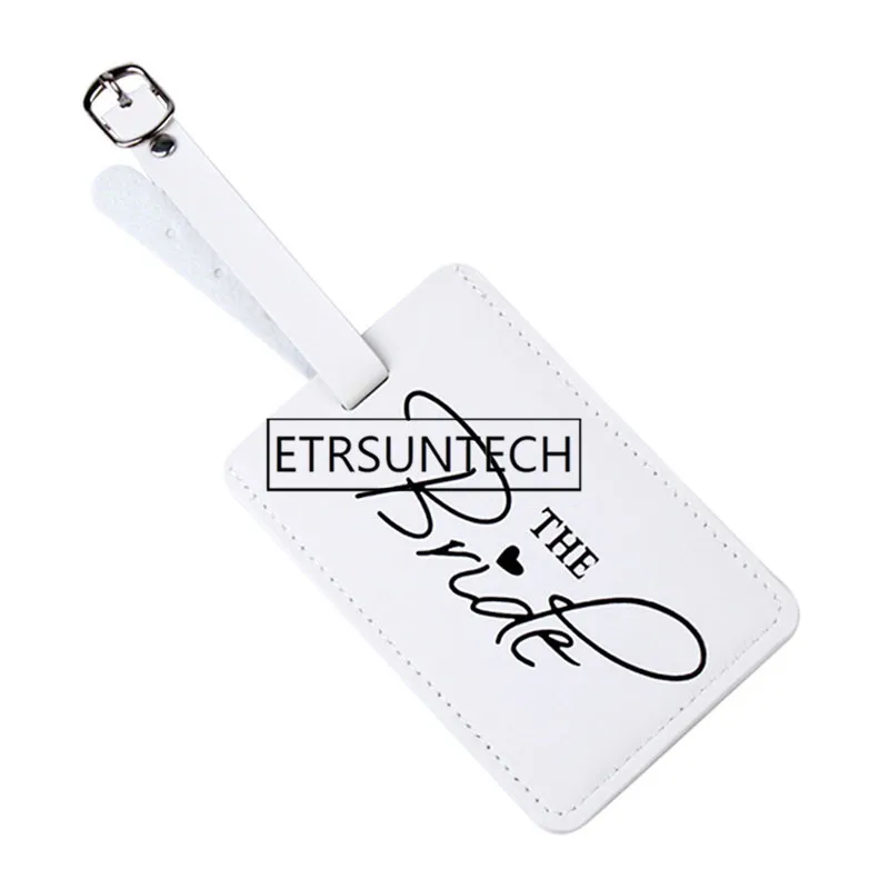 

100pcs Mr Mrs Bride Groom Wedding Couple Luggage Tag For Suitcase Travel Accessories ID Label Wedding Gifts