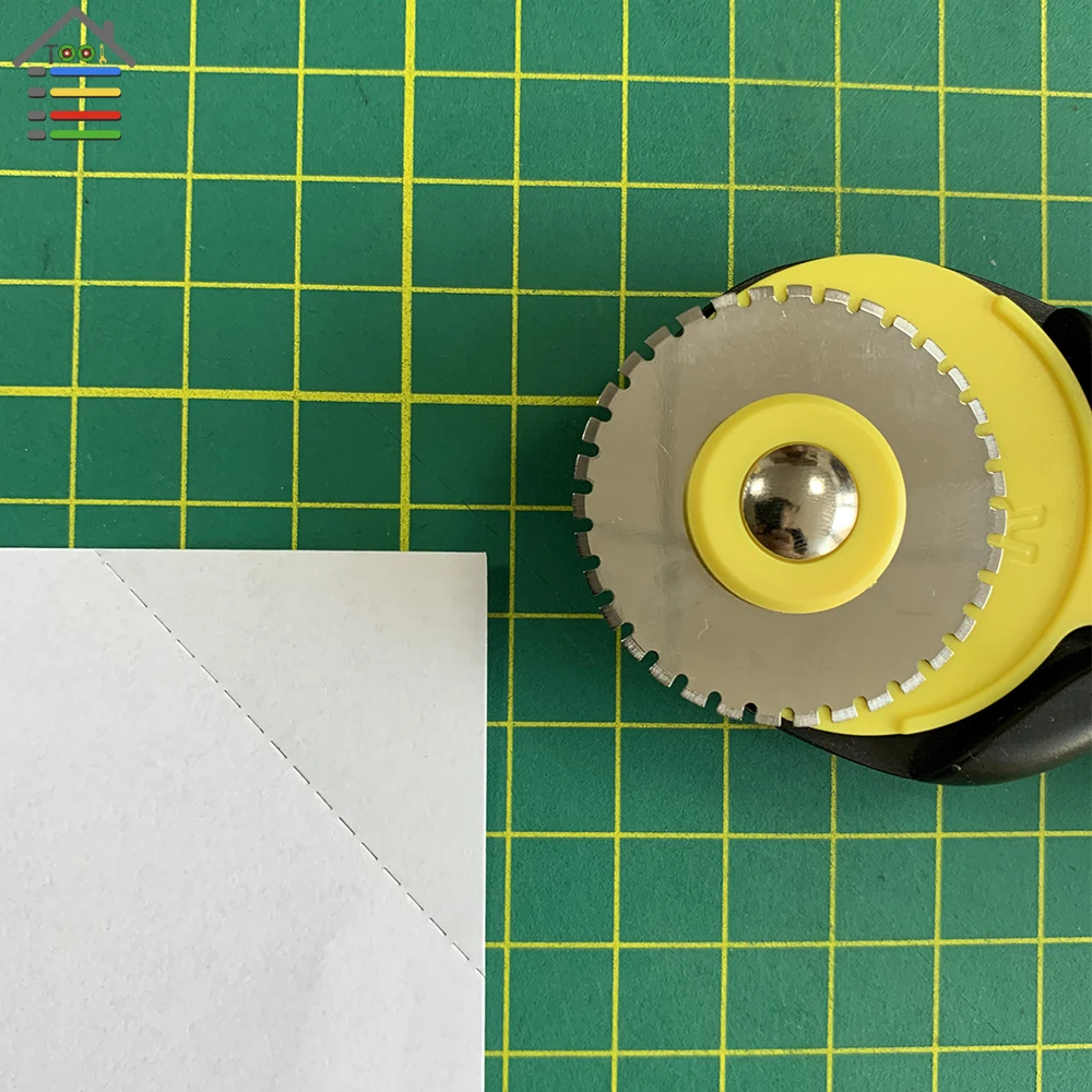 10PCS 45mm Rotary Blades Round Trimmer Fabric Rotary Cutter