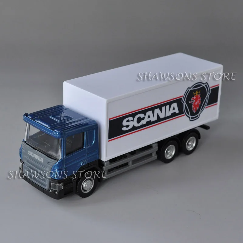 1: 64 литье под давлением модель автомобиля игрушка Scania P360 модель грузовика-контейнеровоза Реплика