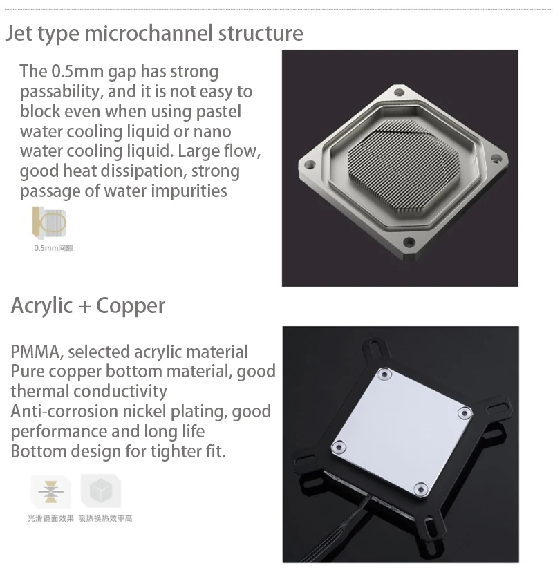 Bykski cpu водоблок используется для INTEL LGA1150 1151 1155 1156 2011X99 прозрачный RGB поддержка 5 в 3PIN GND разъем к материнской плате