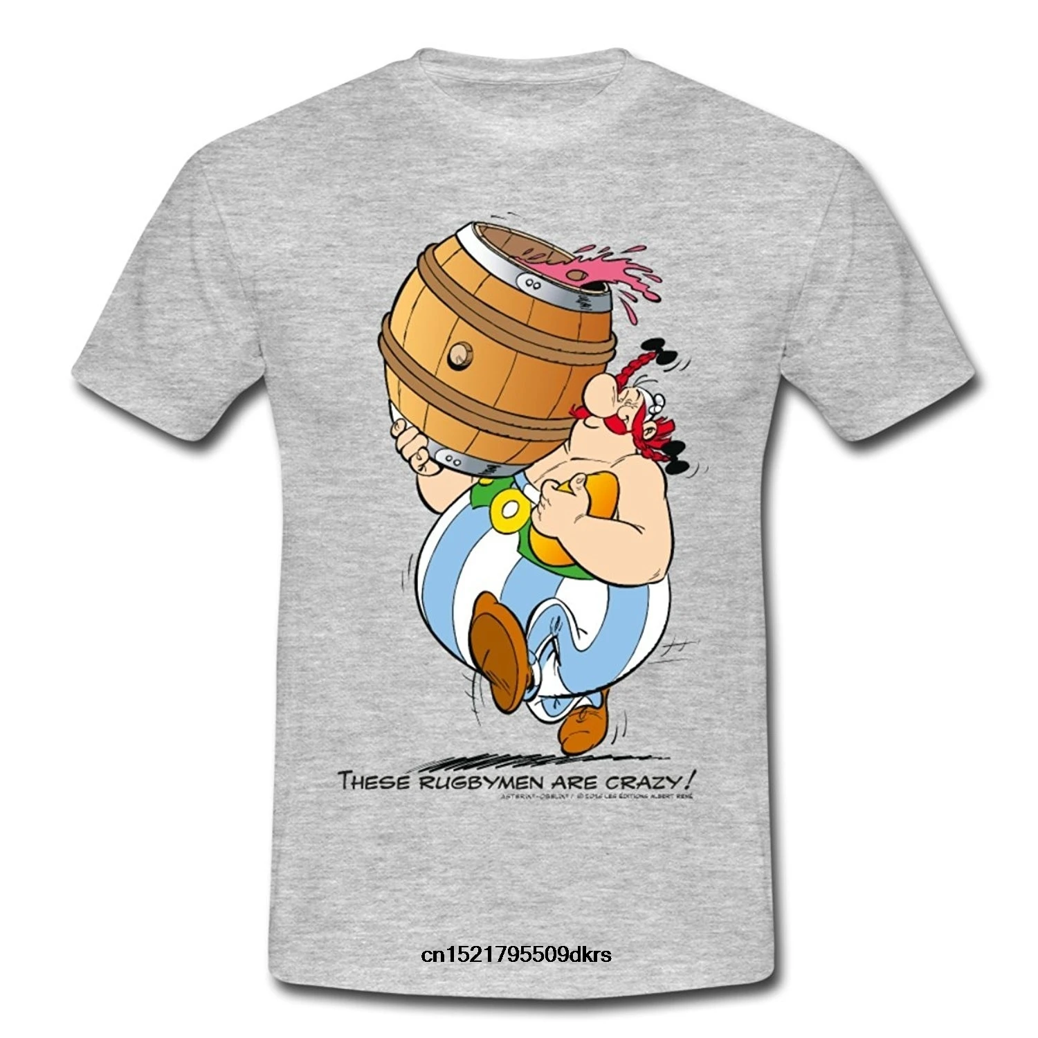 Мужская футболка Asterix Obelix Веселая с коротким рукавом для регби новинка женская |