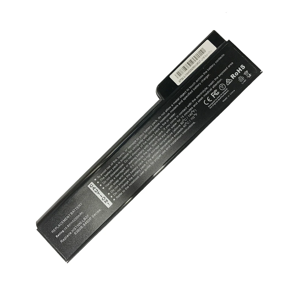Новый аккумулятор 6360B для ноутбука HP EliteBook 8460P 8470P 8560P 8460W 8470W 8570P ProBook 6460B 6470B 6560B 6570B