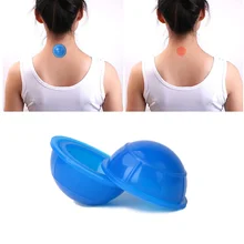 1 шт. массажный помощник для тела силиконовый массажный вакуумный стакан вакуумное средство против целлюлита банки силиконовые всасывания Cupping здоровье