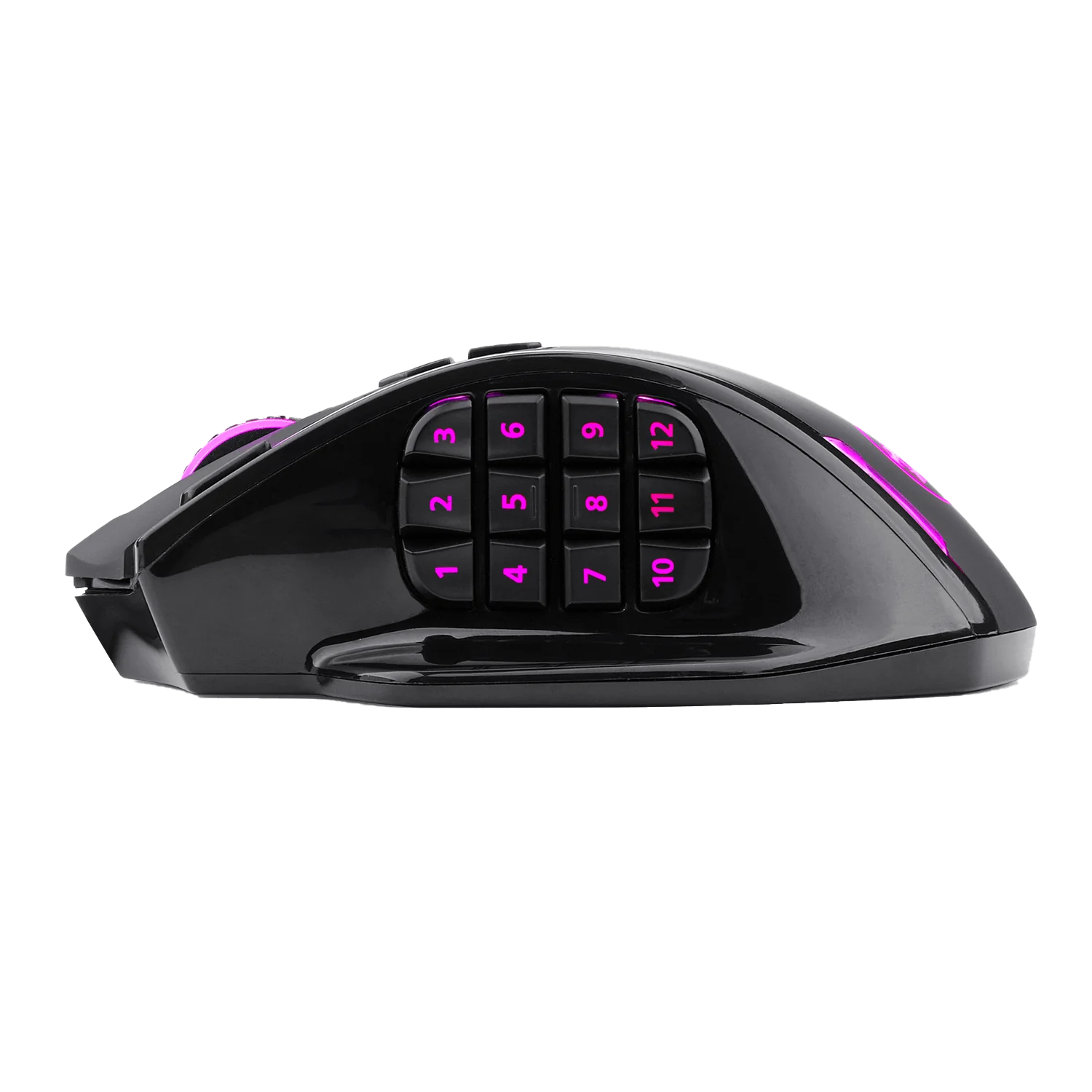 Redragon M990 MMO Gaming Mouse, 32000 DPI High Precision Wired RGB Gamer  Mouse w/23 Programmable Buttons, 16 Side Macro Keys, Software Supports