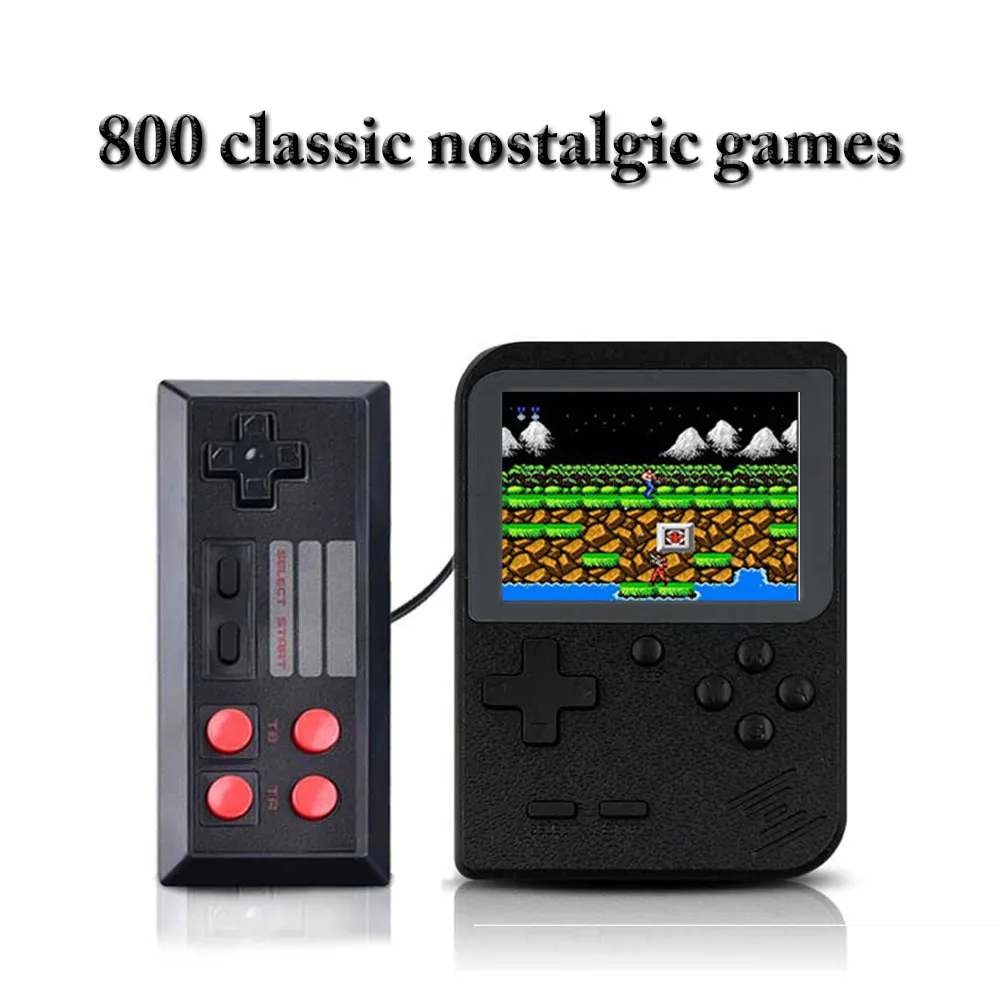 

800 IN 1 Retro Video Game Console Handheld Game Portable Pocket Game Console Mini Handheld Player for Kids Gift