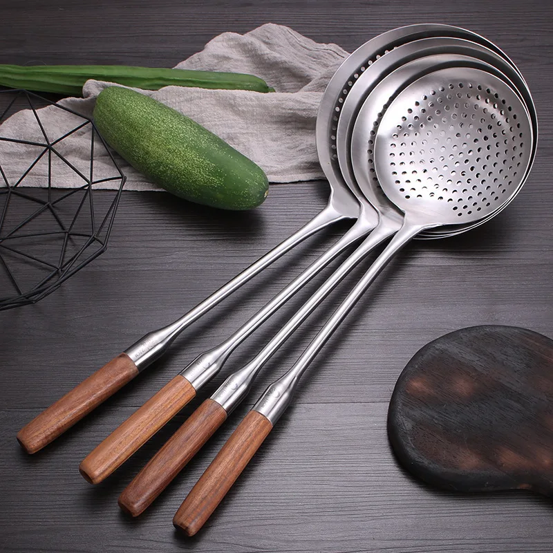 Long Handle Skimmer Strainer Colander Fryer/Oil Frying Scoop/Noodles Dumpling Sieve/Kitchen Tools Kitchenware 4 Sizes | Дом и сад