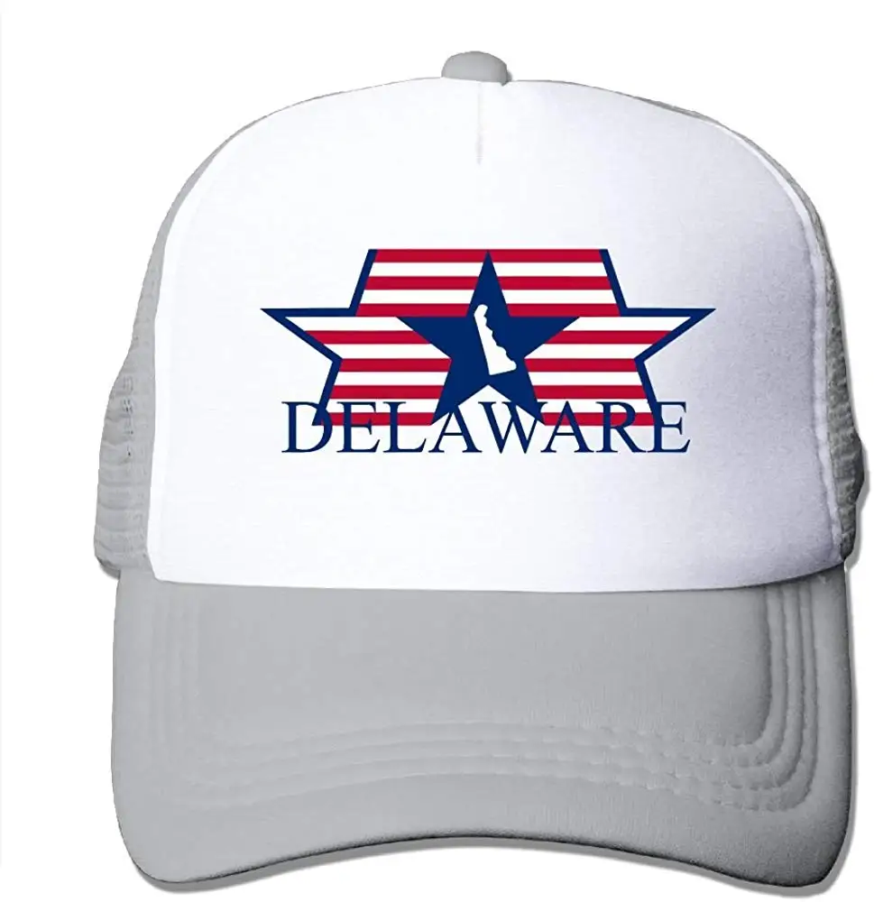 Бейсбольная бейсболка с сеточкой и регулируемым ремешком унисекс Delaware