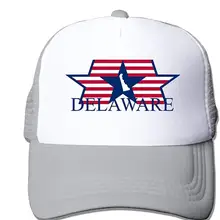 Бейсбольная бейсболка с сеточкой и регулируемым ремешком унисекс Delaware
