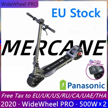 

2020 Original Mercane Wide Wheel Pro Smart Electric Scooter 48V 1000W Kickscooter Dual Motor e scooter Disc Brake Skate board