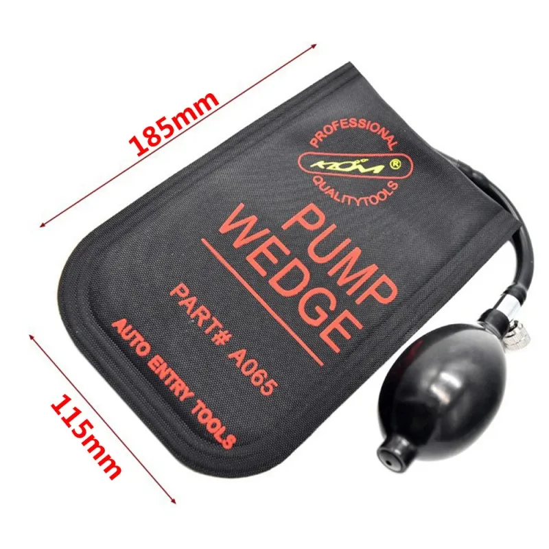 Auto Car Air Wedge Alignment Tool Inflatable Shim Air Cushioned Powerful Hand Pump 3 Sizes Universal Use