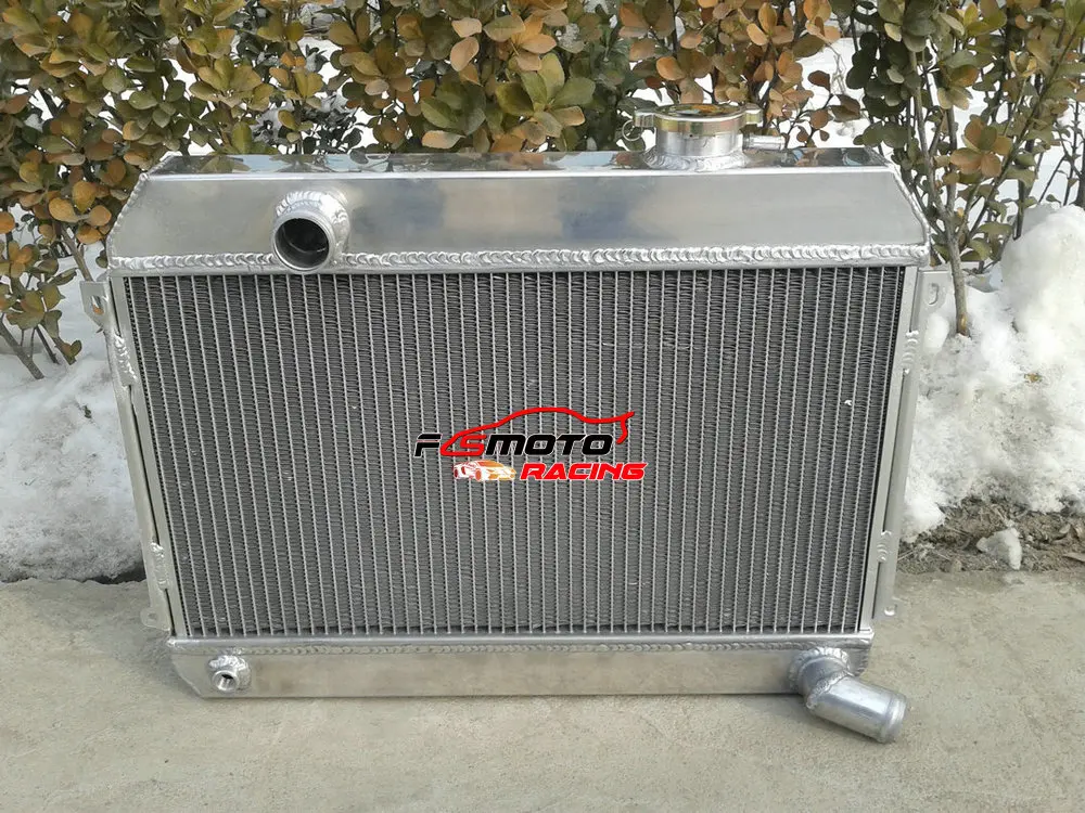 Новинка для Datsun 510 521 620 пикап 1,6 L4 1968-1973 68 69 70 71 72 73 Алюминий сплава радиатора