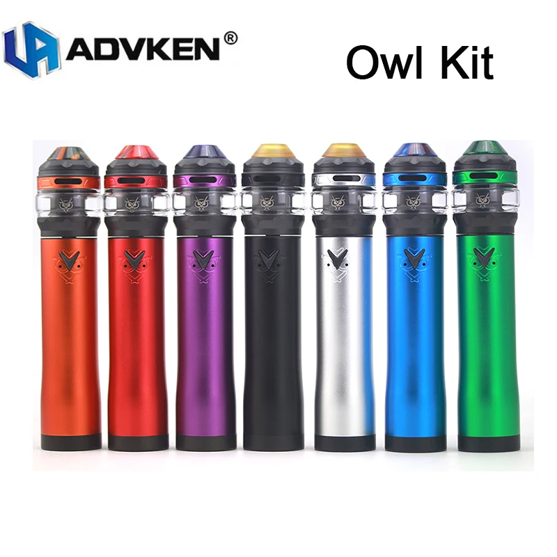 Оригинальный Advken Owl стартовый набор 4 мл резервуар OWL с 0.16ohm сетчатая катушка бокс