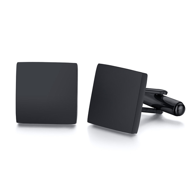 Initial Cufflinks for Wedding Birthday Groomsmen Gift Stainless Steel Cufflinks Statement Jewelry