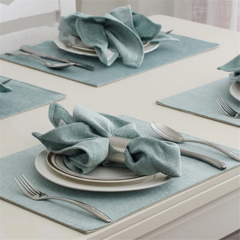 

4-Pack Cloth Napkins for Dinner Table Setting, Colorful 46X46CM Reusable Eco-Friendly Cloth Napkins