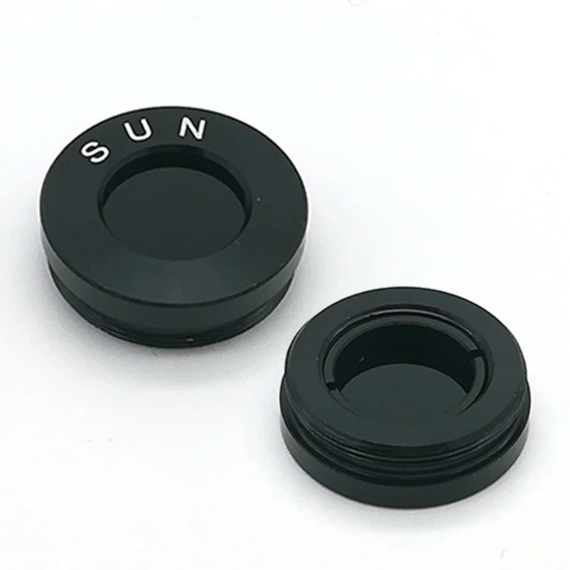 Astronomy Sun Filters 0.965inch/24.5mm Eyepiece Lens Accessory Full-Aluminum Standard Thread