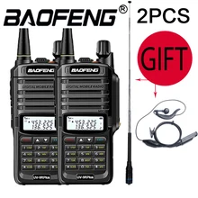 Baofeng – talkie walkie UV 9R Plus 9RPLUS étanche IP67, double bande, Radio CB bidirectionnelle U/VHF Portable UV9R Pofung, 2 pièces