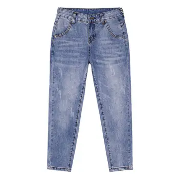 

Vintage Boyfriend Jeans For Women Stretch Loose Streetwear Plus Size High Waist Jeans Female Casual Mom Jeans Denim Pants Q2602