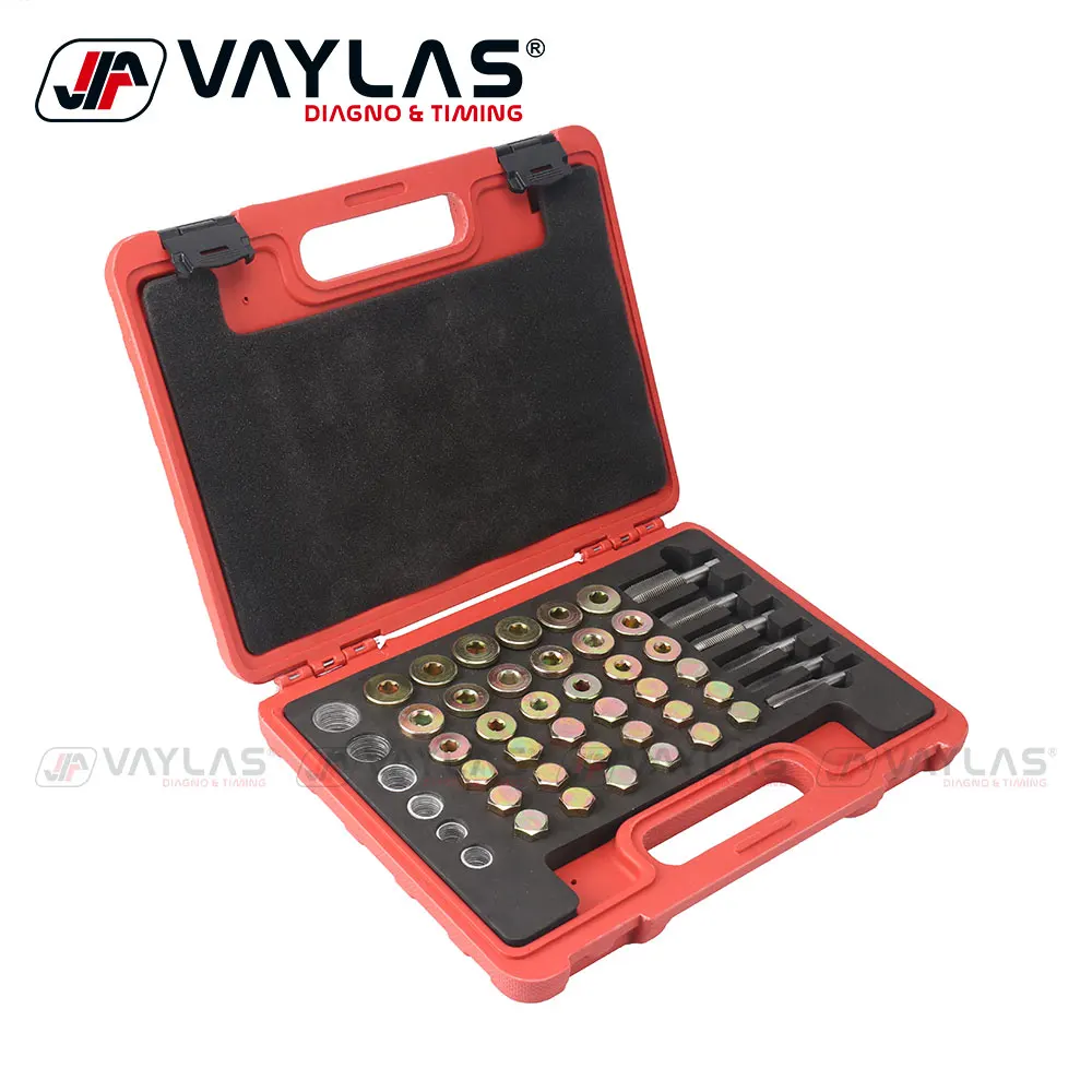 114pcs Oil Pan Repair Screw Tools Set Oil Pan Oil Drain Thread Repair