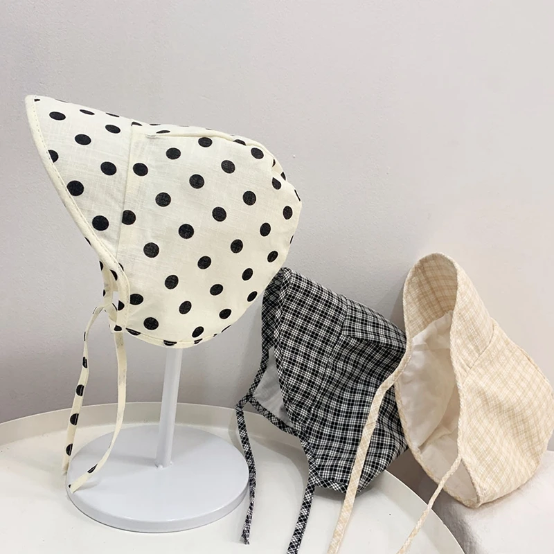 Buena Compra Sombrero de cubo para bebé niña, sombrero de playa Panamá para niño, sombrero de Sol de ala grande, gorro de princesa niños pequeños, accesorios de fotografía para bebé qxQKMDVwWMw