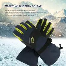 Унисекс, для сенсорных экранов, перчатки для катания на лыжах, ветрозащитные длинные наручные зимние теплые варежки для сноуборда, Детские водонепроницаемые лыжные перчатки