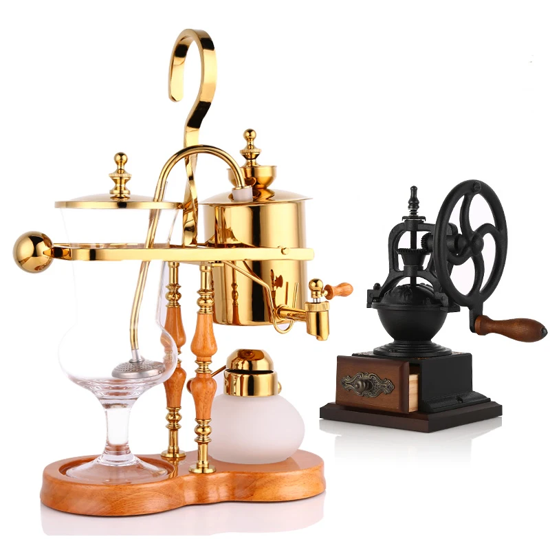 Royal Balance Syphon Maker Belgian pots Home siphon coffee makers Coffee pots+ Handwheel grinders coffee maker machine