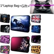 7/10,2/чехол для планшета huawei iPad Air 3 Pro 11 принтами Funda Portatil 11,6 15,6 13,3 13 12 14 17,3 17 дюймов Сумка для ноутбука+ коврик для мыши