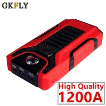 GKFLY Новое пусковое устройство Зарядное устройство Мощность банк стартер аварийного пусковое устройство Портативный усилитель высокое Ёмкость 12V 800A для авто