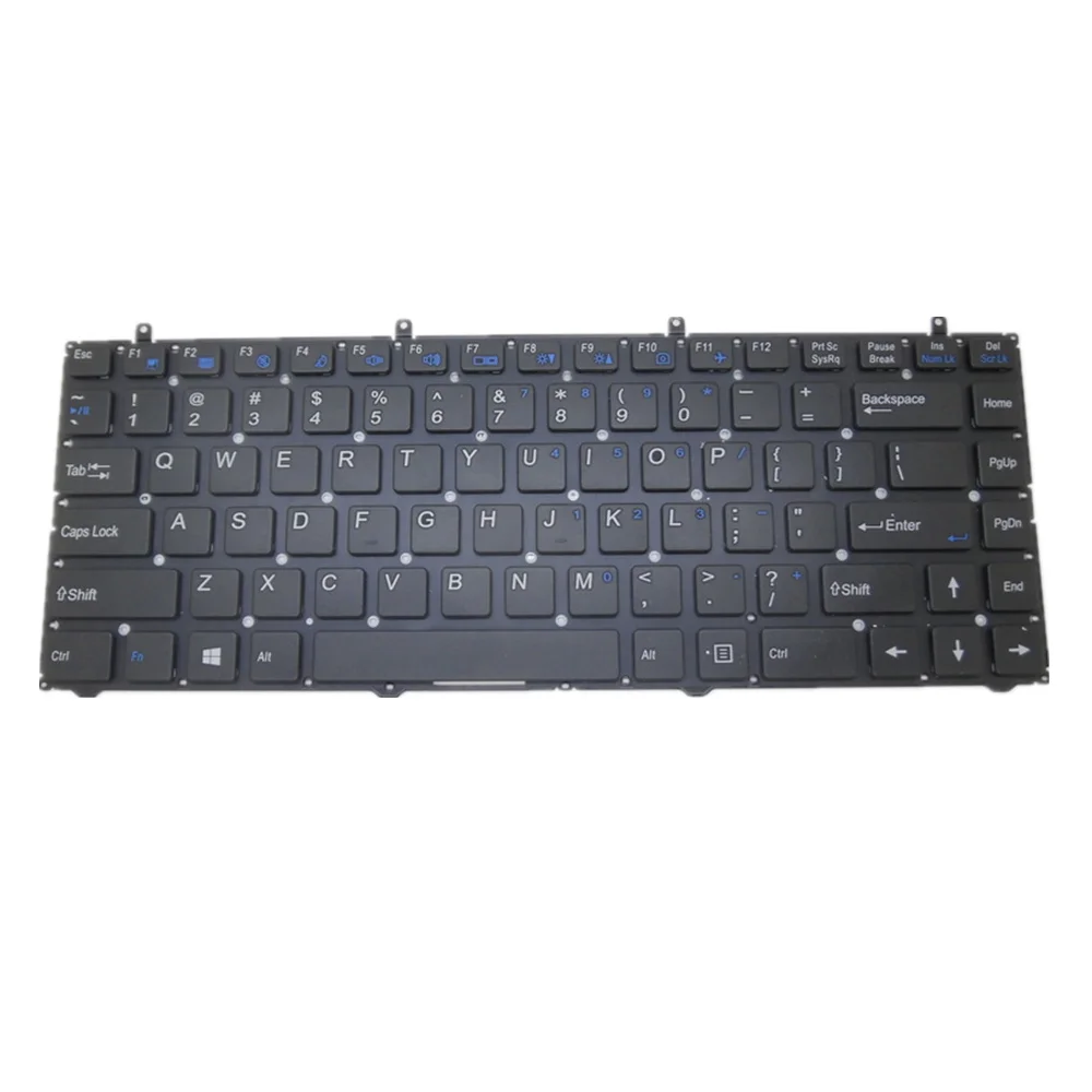 

Клавиатура для ноутбука CLEVO W740 W740EU, цвет черный, США, США