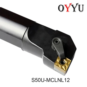 

OYYU S50U MCLNL S50U-MCLNL12 MCLNL12 50mm Lathe Cutter Tools Internal Turning Tool Holder CNC Boring Bar Ferramentas Torno