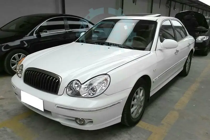 Для hyundai Sonata 2003-2008 автомобиль Высокое качество правый и левый композитный комплект фар